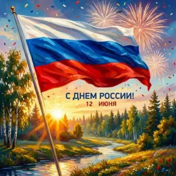 С Днём России! Любим, живём, гордимся!